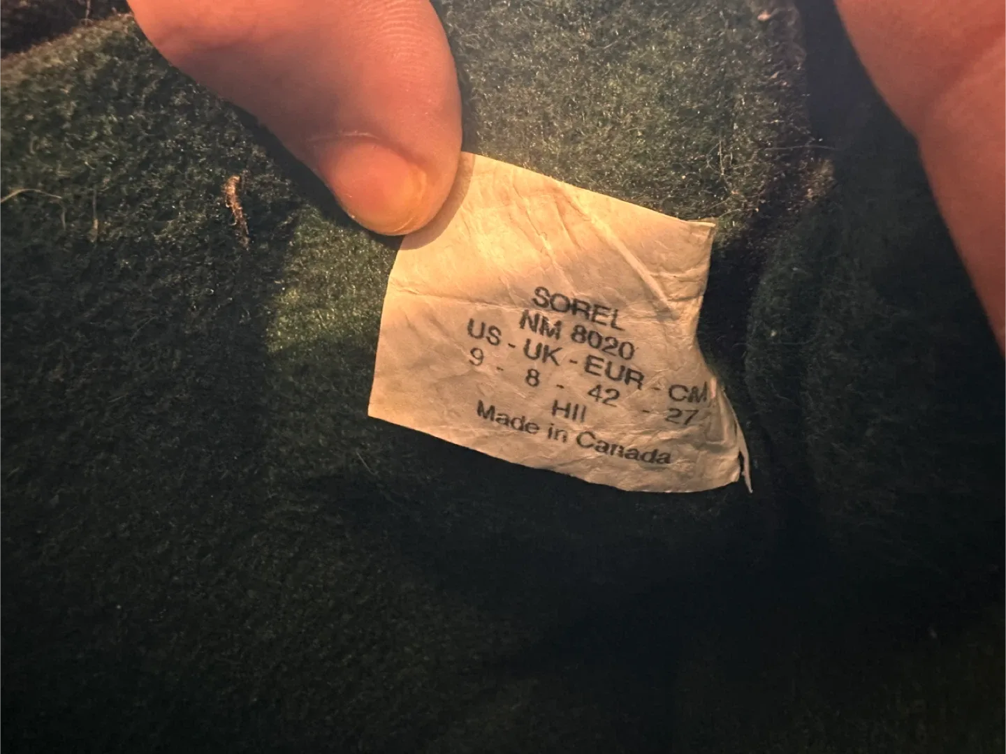 Safety bots Sorel NM8020 winter boots - size 9 image indicator(5)