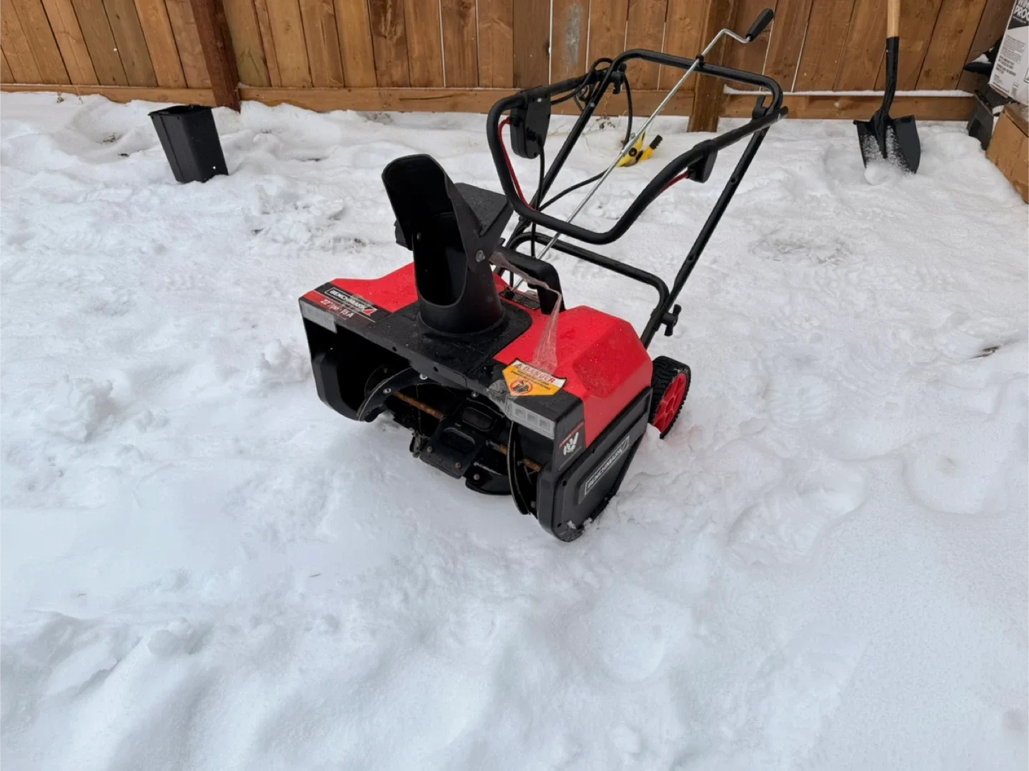 Benchmark 22" 15A Snow Blower