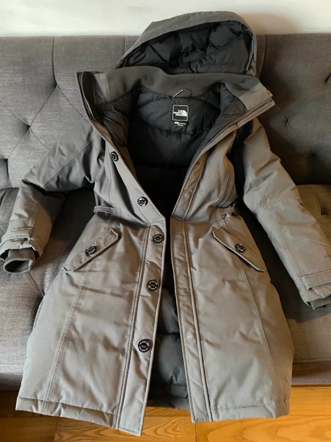 The North Face Grey Winter Coat - photo 4