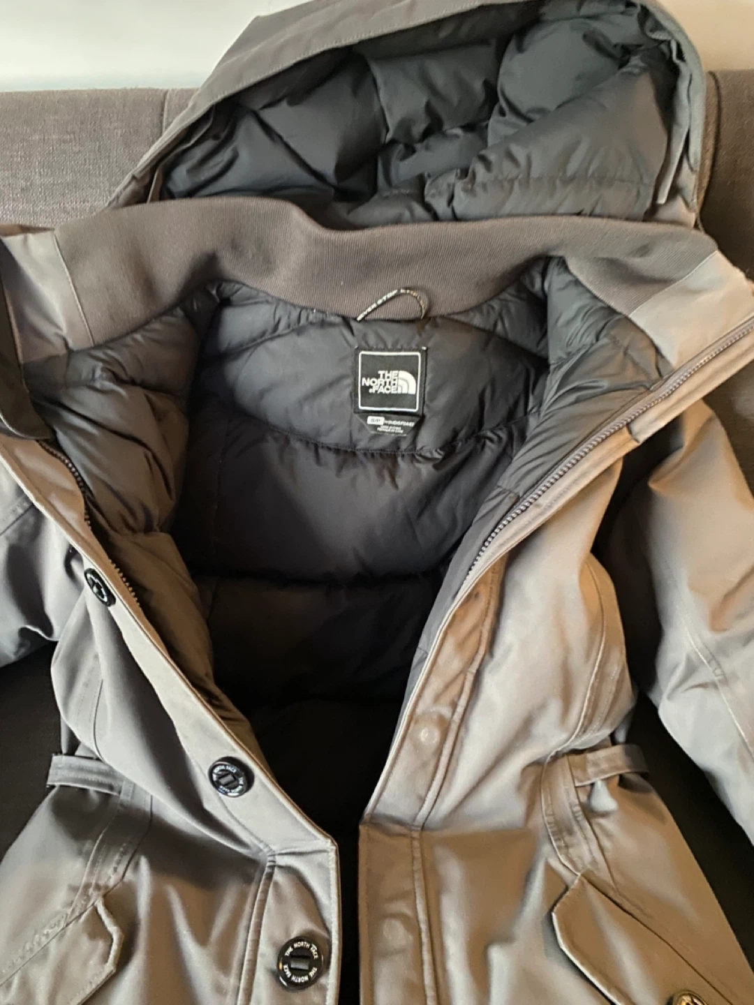 The North Face Grey Winter Coat - photo 5