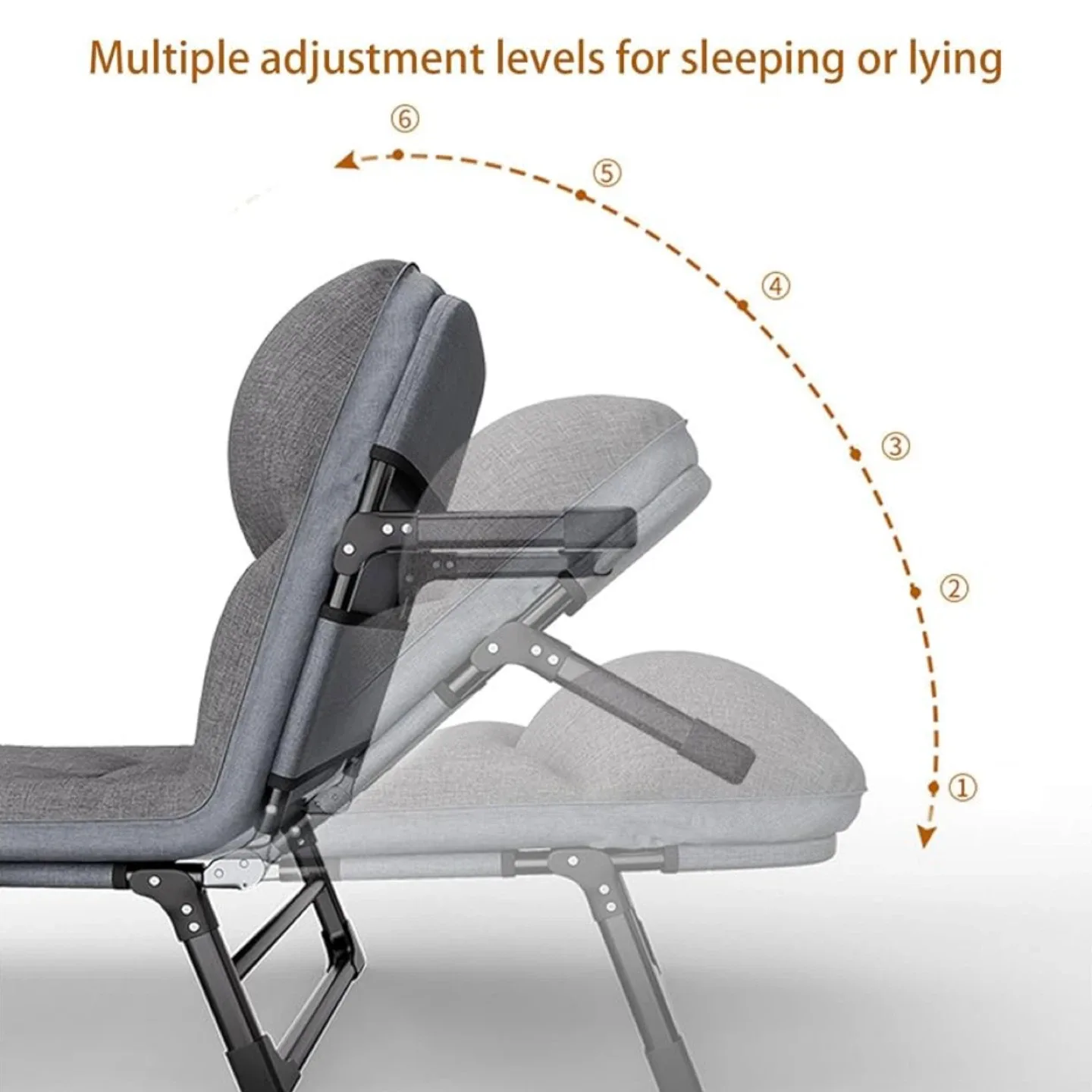 Foldable Bed Outdoor Folding Single Bed image indicator(6)