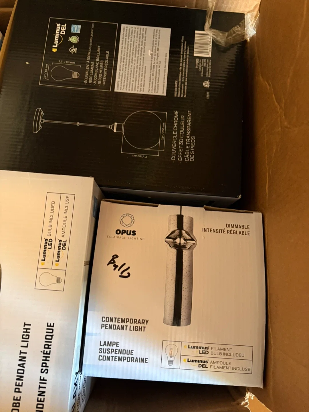 OPUS Globe Pendant Light - Contemporary image indicator(2)