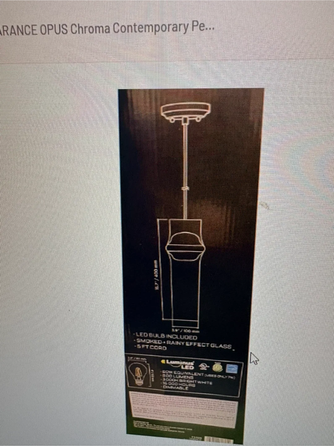 OPUS Globe Pendant Light - Contemporary image indicator(6)