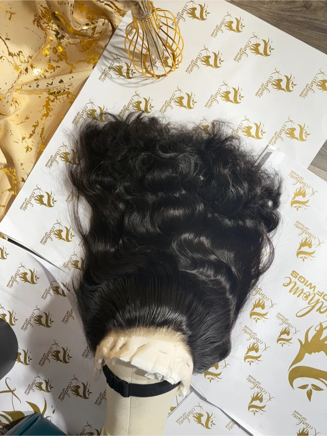 5by5 Burmese Curly Wig, 20 inches