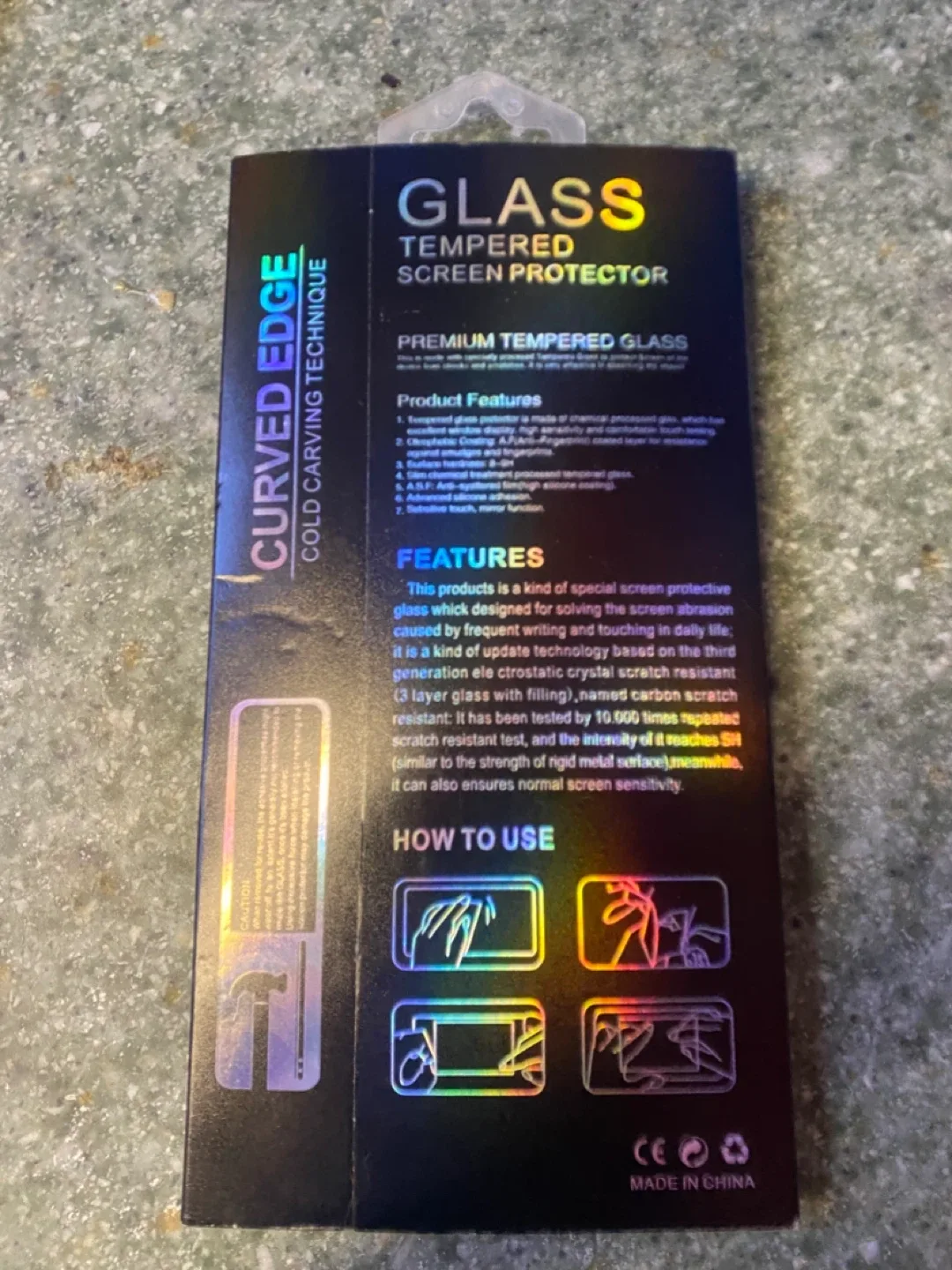 Samsung Galaxy S24 Ultra screen protector image indicator(2)