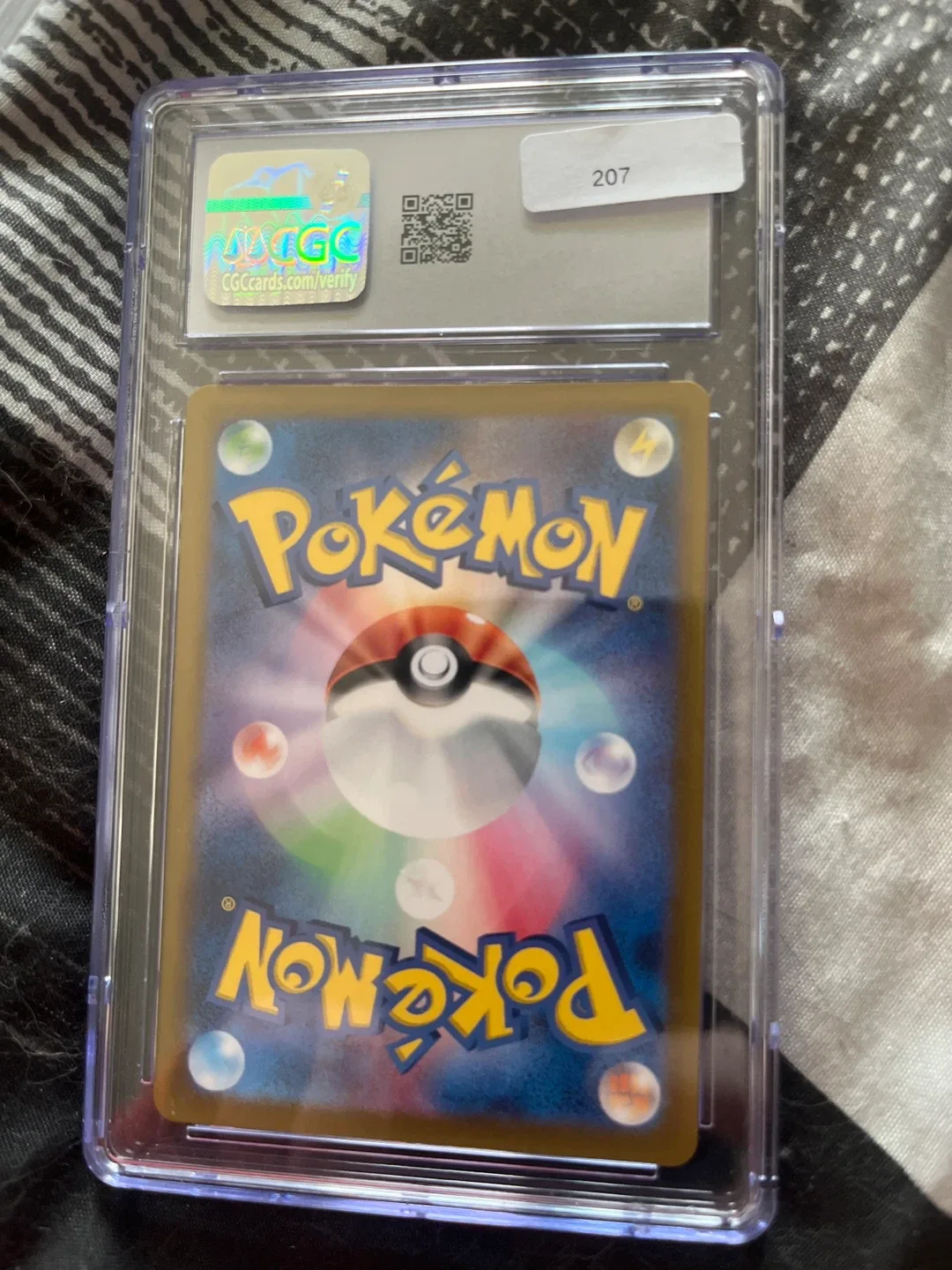 CGC 9.5 Shaymin Pokemon Card image indicator(2)