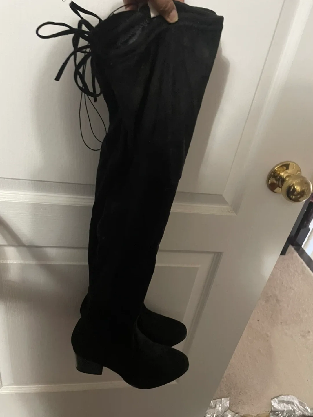 Black Over-the-Knee Boots