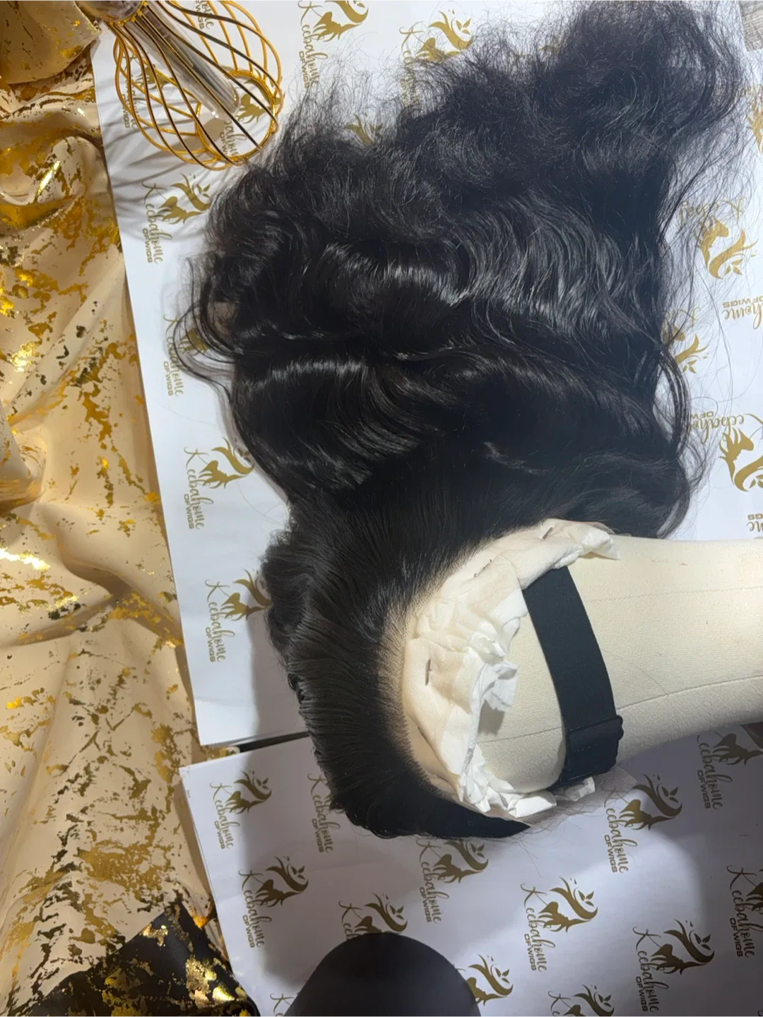 13by4 Wavy Body Wig, 20 inches