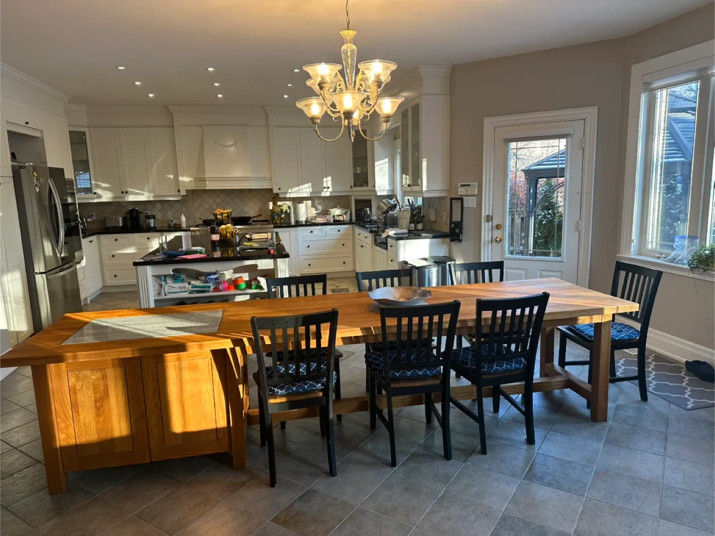 Wooden Dining Table (chairs not included)