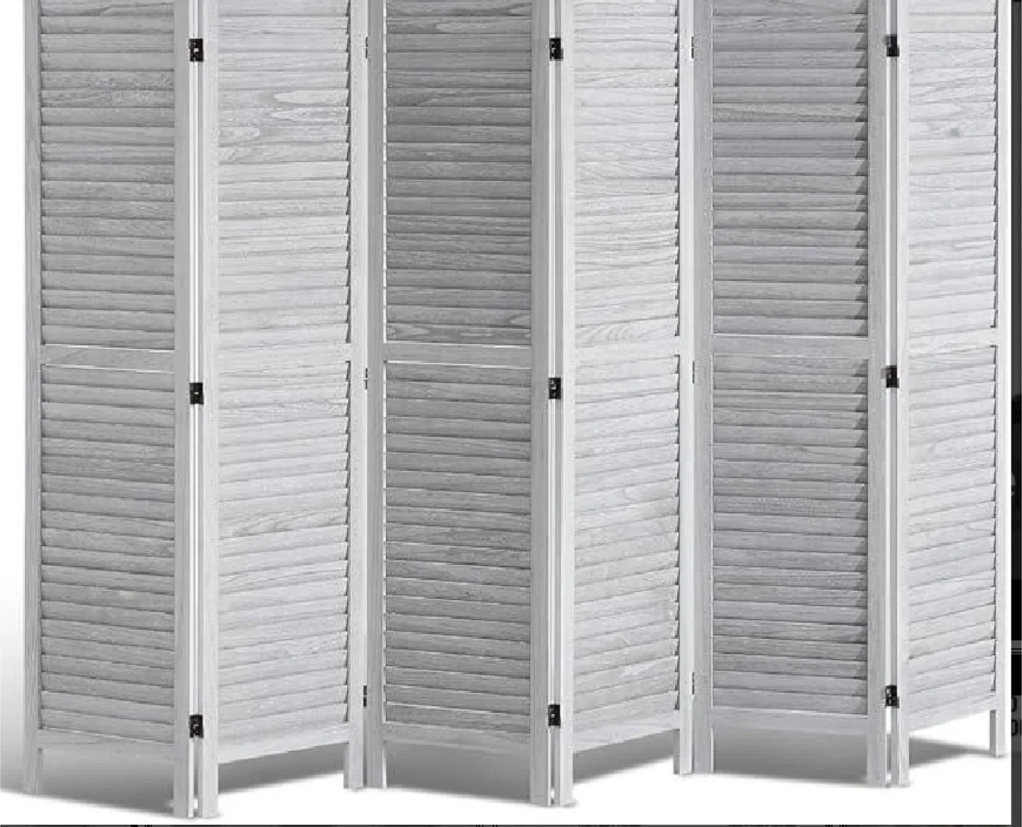 New in Box European Style Room Divider w/ 6 Panels image indicator(6)