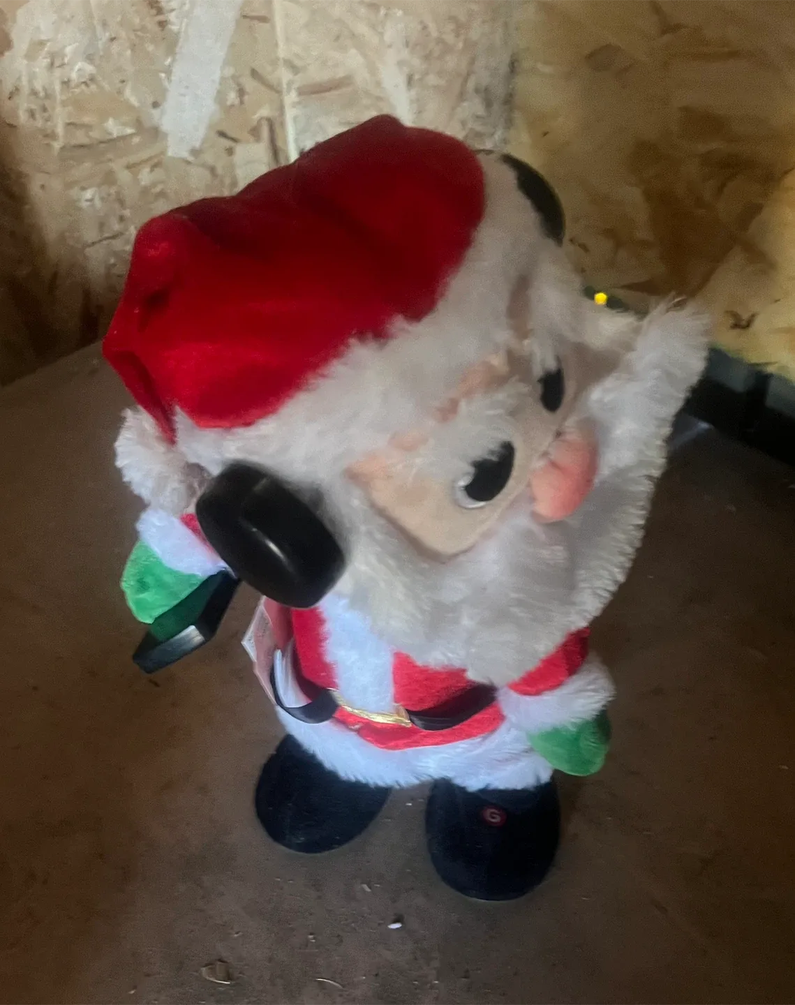 Animated Santa Claus Plush Toy