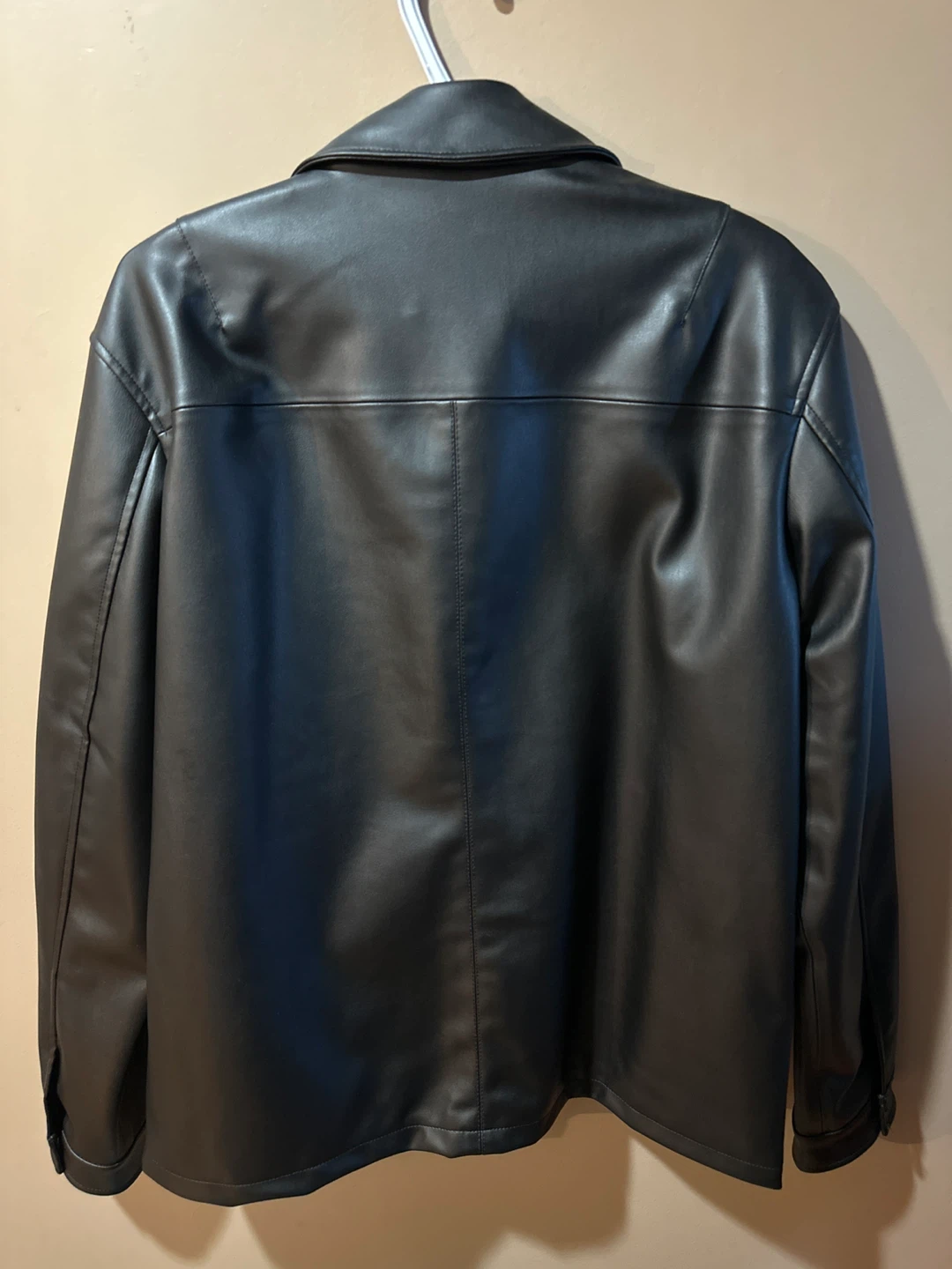 Zara Faux Leather Jacket - Size M - photo 2