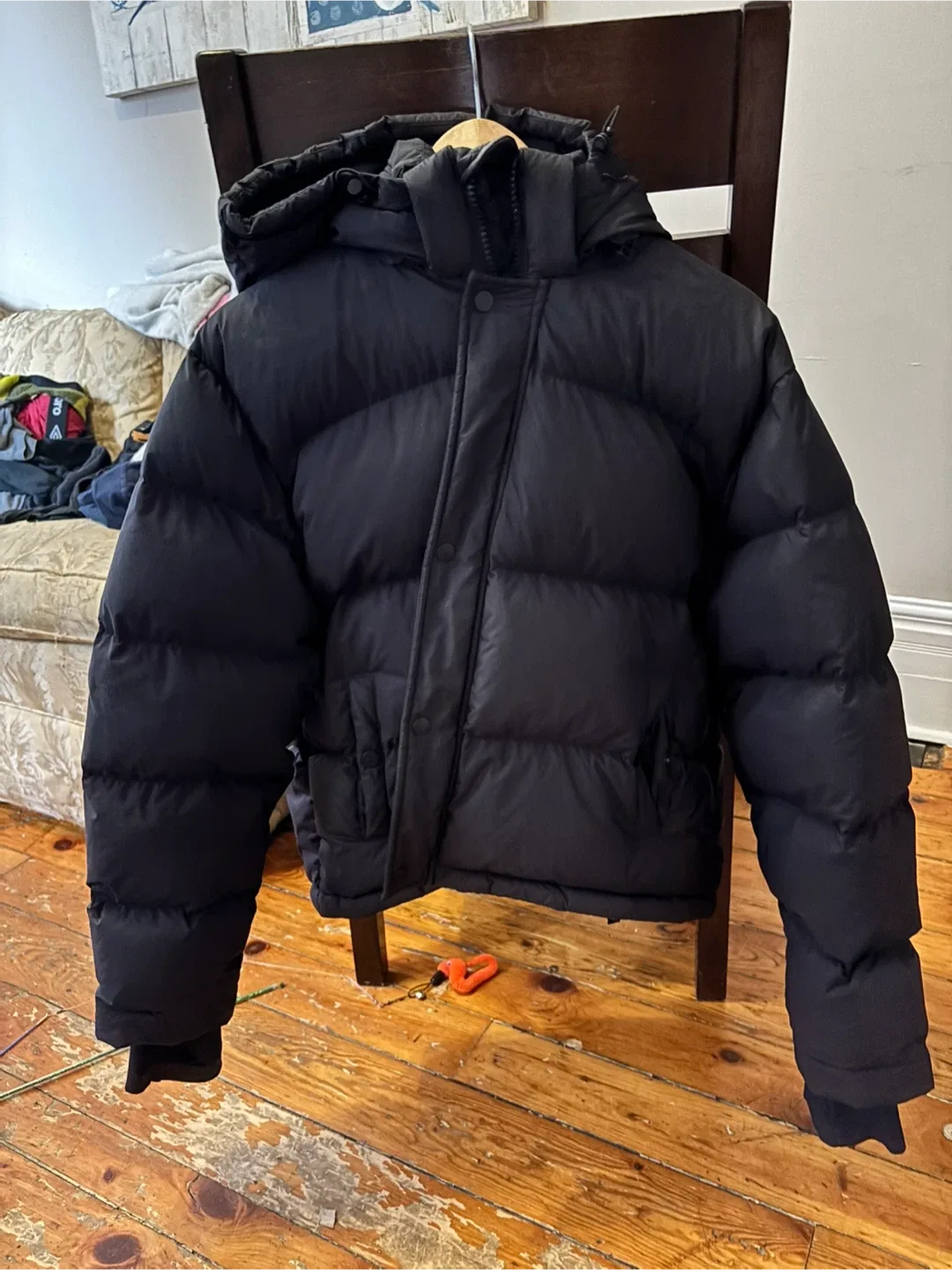 TNA Super Puff Jacket Black