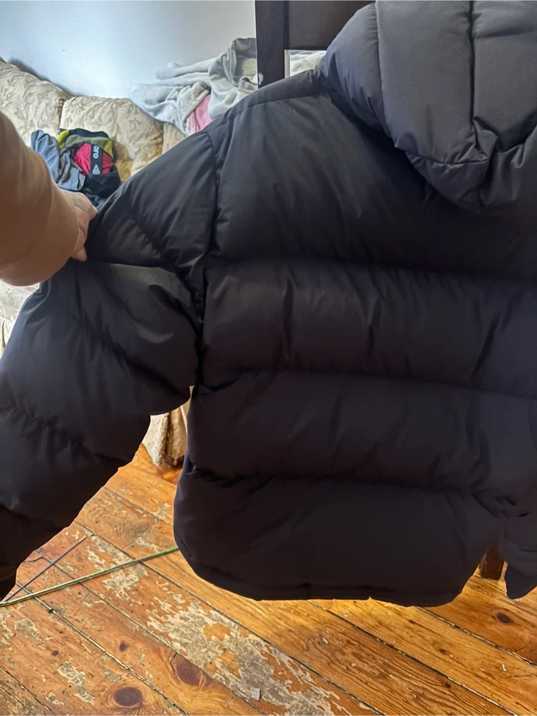 TNA Super Puff Jacket Black image indicator(3)