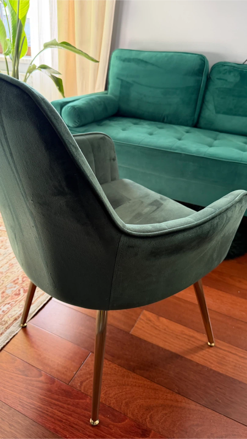 Artechworks Green Velvet Accent Arm Chair - photo 5