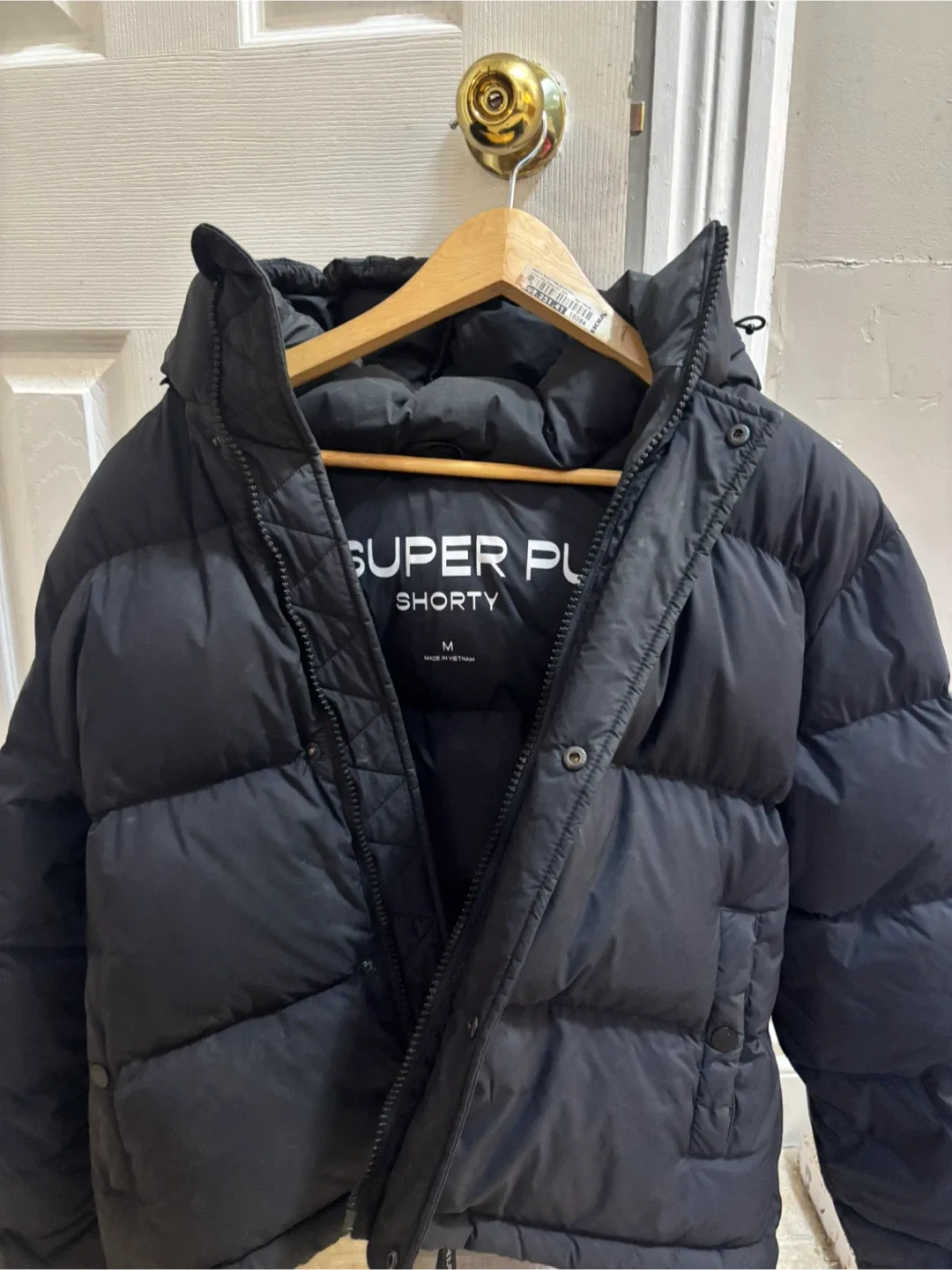 TNA Super Puff Jacket Black image indicator(7)