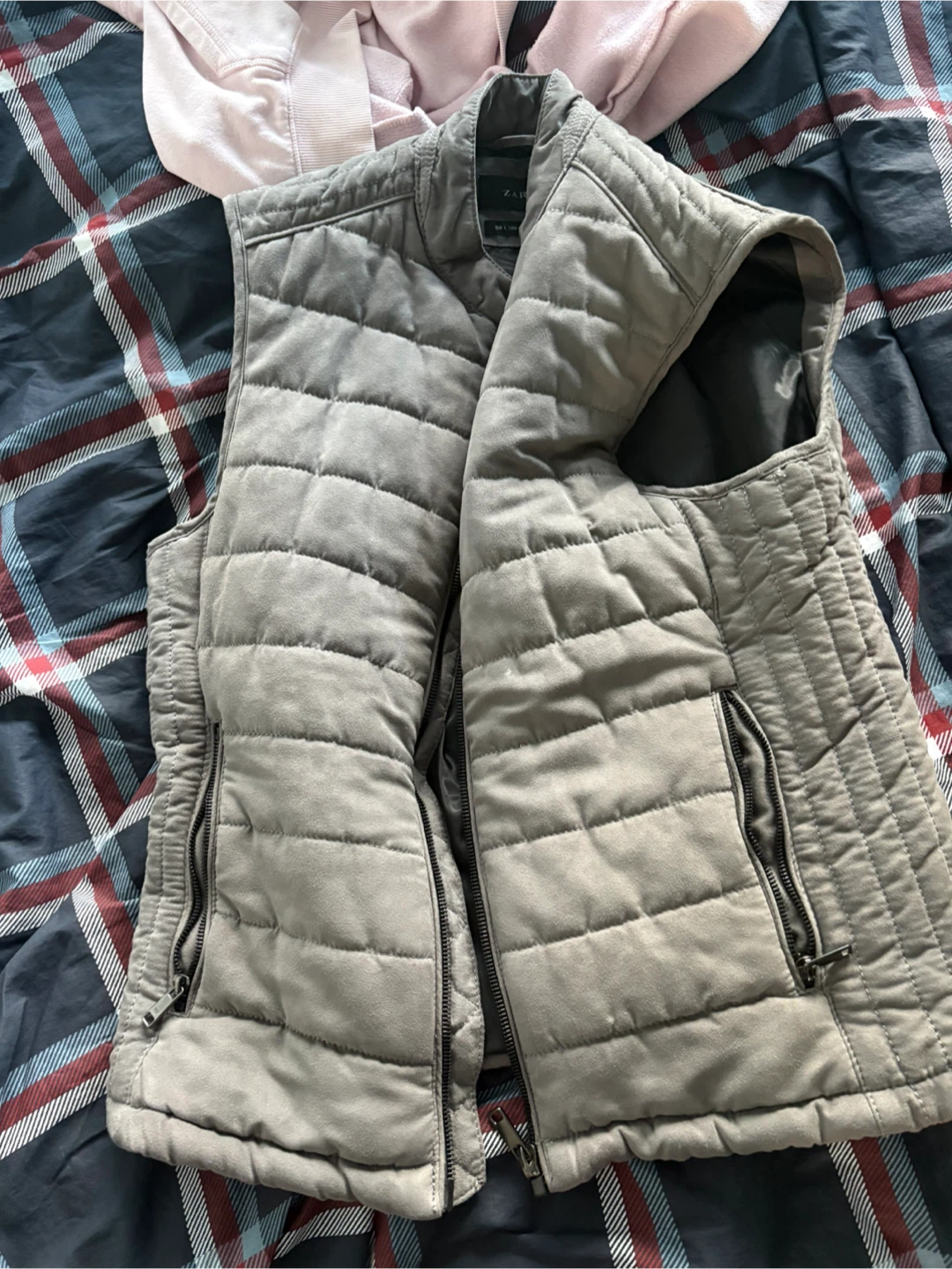 Zara Man Quilted Vest