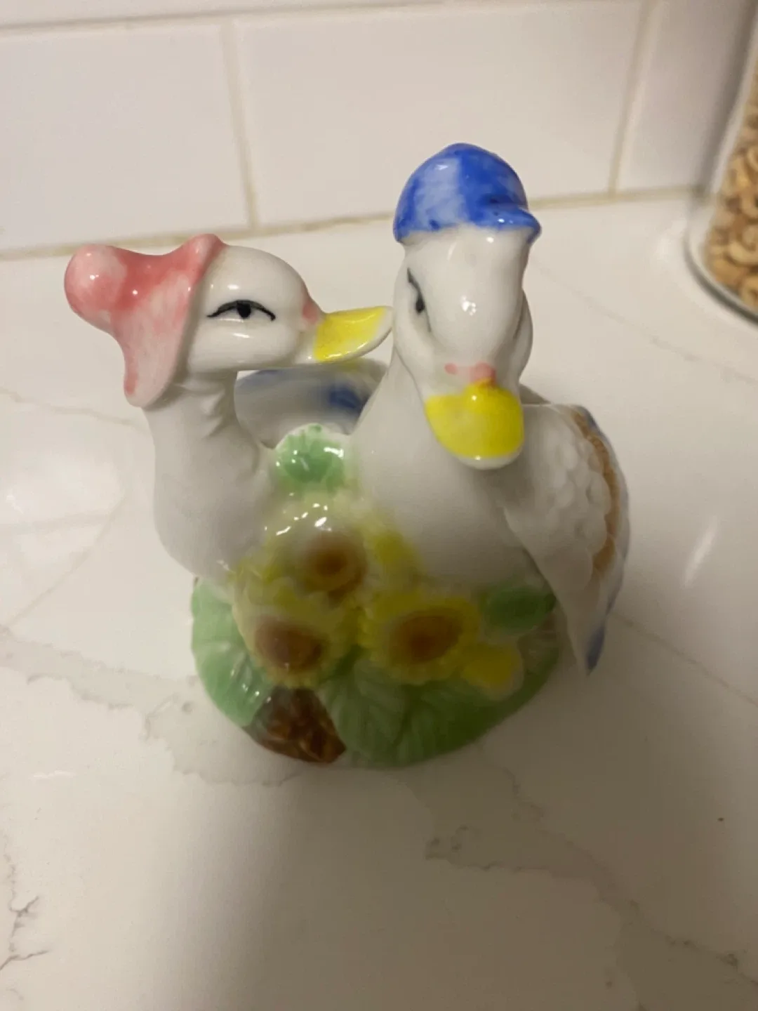 Ceramic Duck Figurine