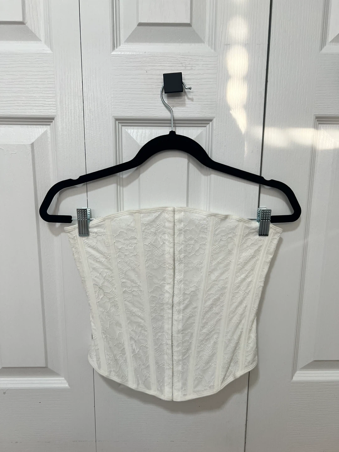 Garage White Lace Corset - Size P/S
