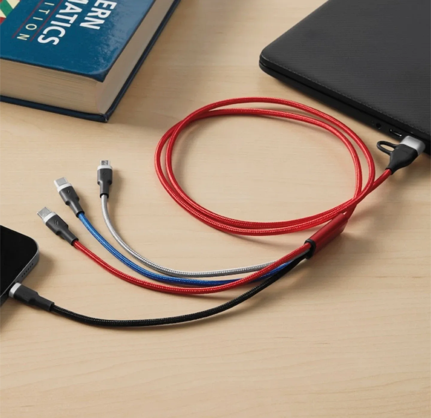 Multi USB Charging Cable image indicator(4)