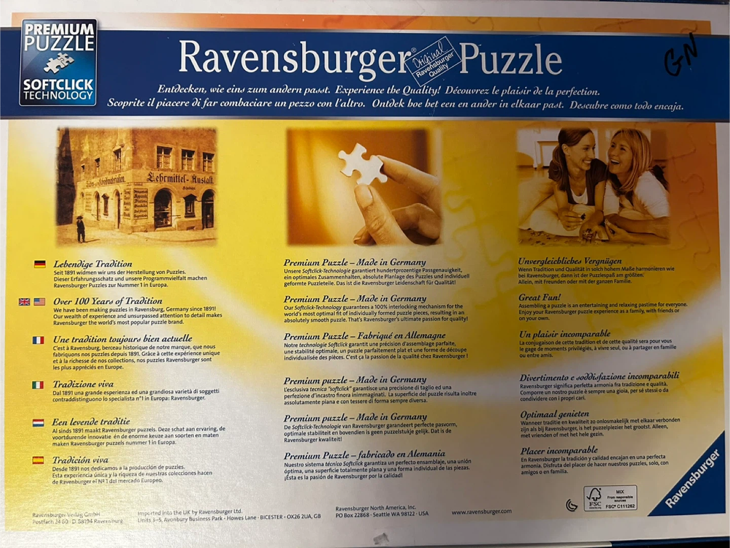 Ravensburger Disney Pixar 1000pc Puzzle - photo 3