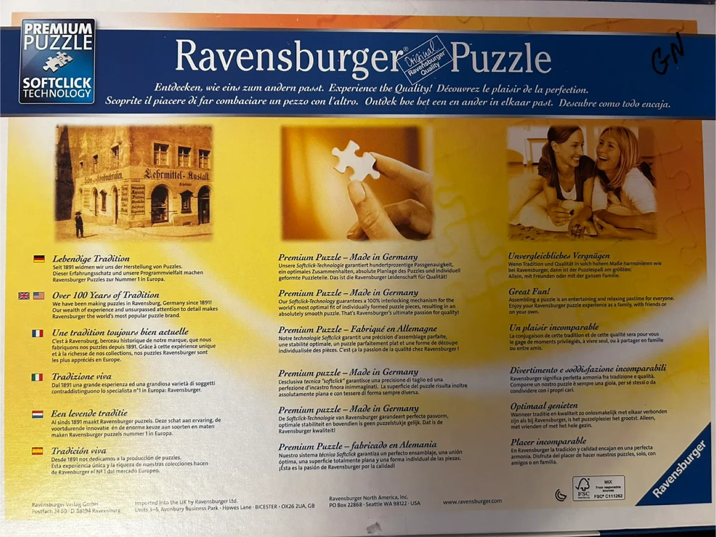 Ravensburger Disney Pixar 1000pc Puzzle image indicator(3)