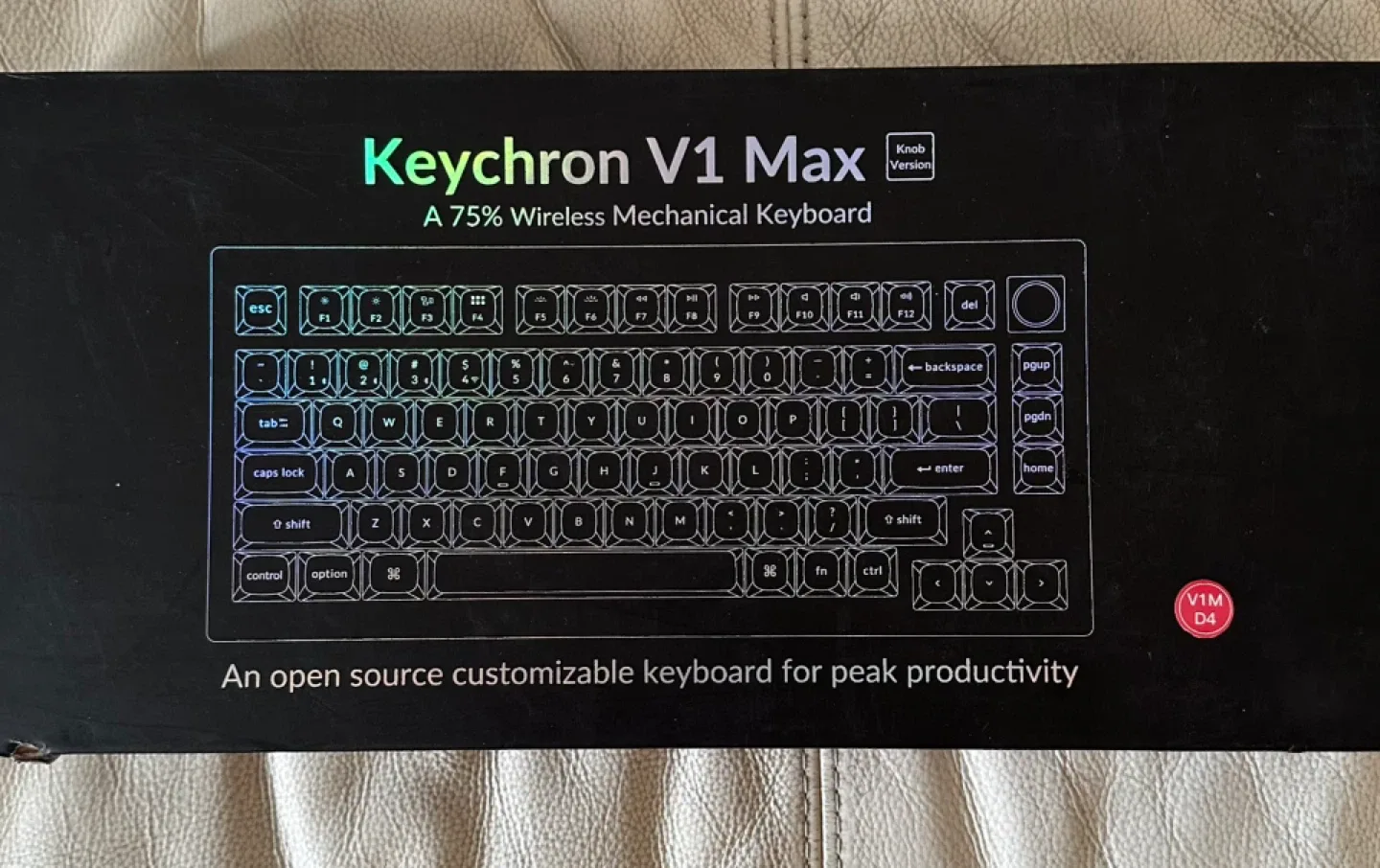 Keychron V1 Max Wireless Mechanical Keyboard - New!