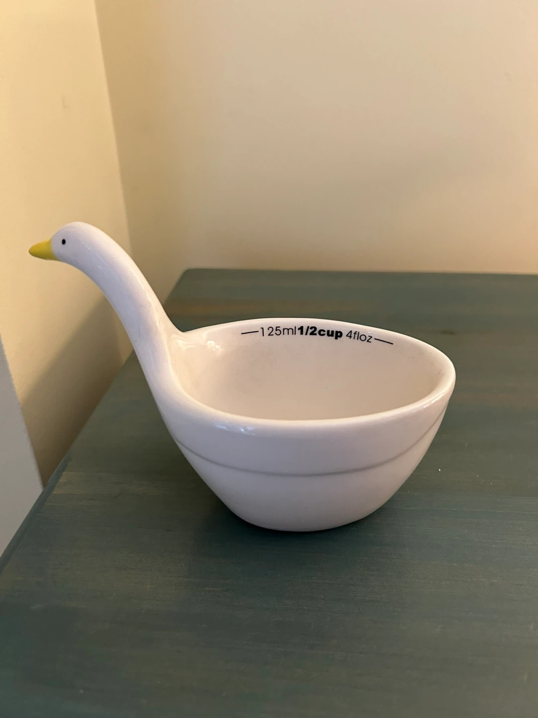 Anthropologie Biscuit Geese/Duck Ceramic Measuring Nesting Cups - photo 4