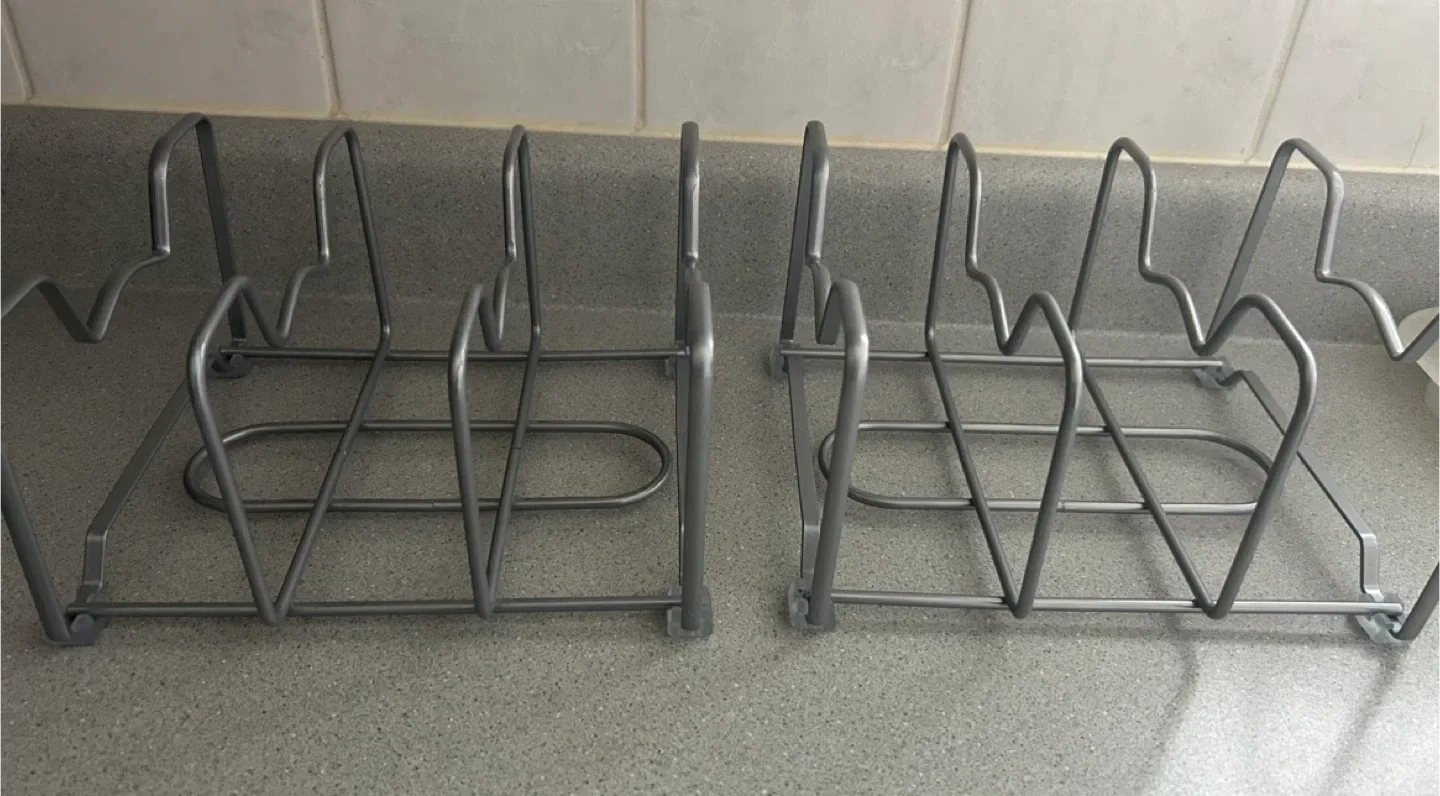 Pot Lid Organizer Rack