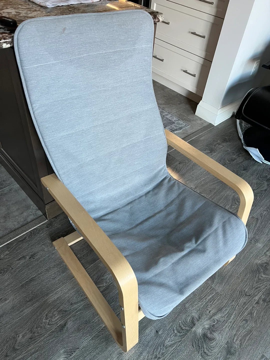 IKEA Poang Chair - Grey