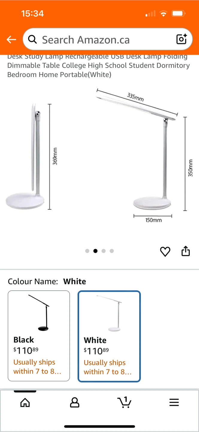 3 modes Dimmable LED Desk Lamp - photo 3