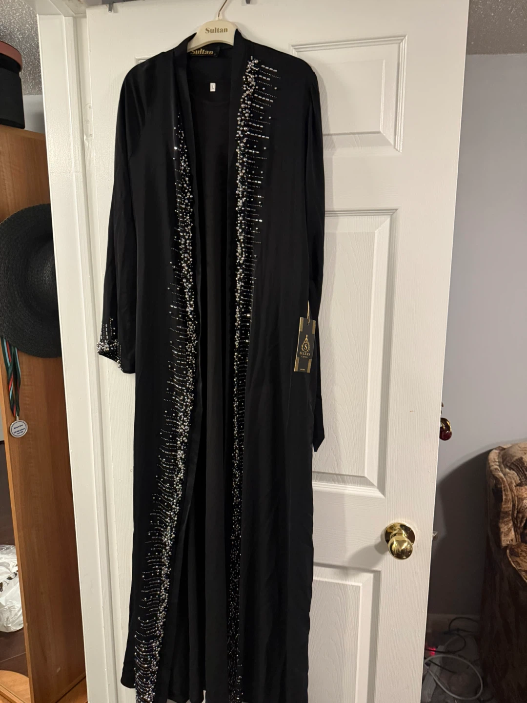 Sultan Black Abaya - Size L - photo 3