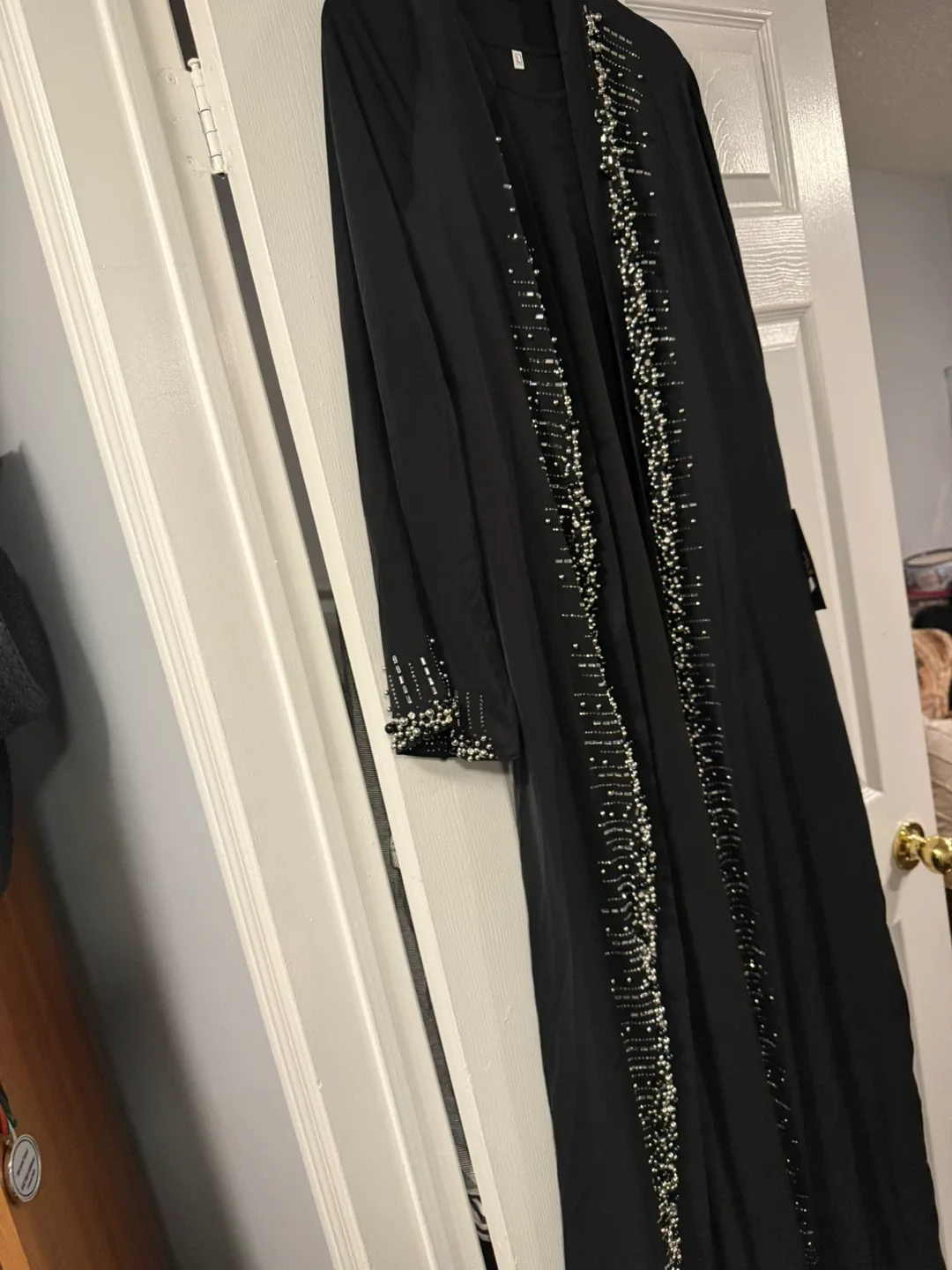 Sultan Black Abaya - Size L