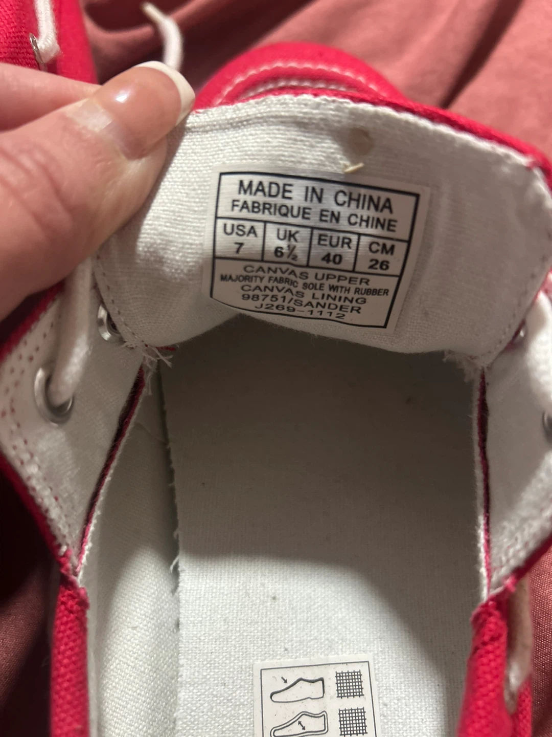 Polo Ralph Lauren Red Boat Shoes - Size 7 - photo 4