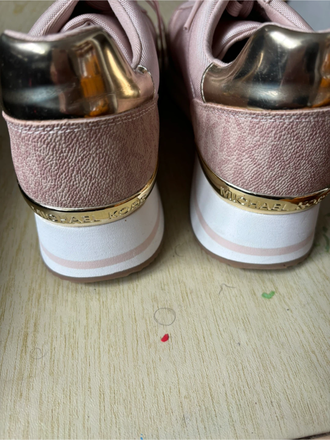 Michael Kors Pink Sneakers - Size 10 - photo 2