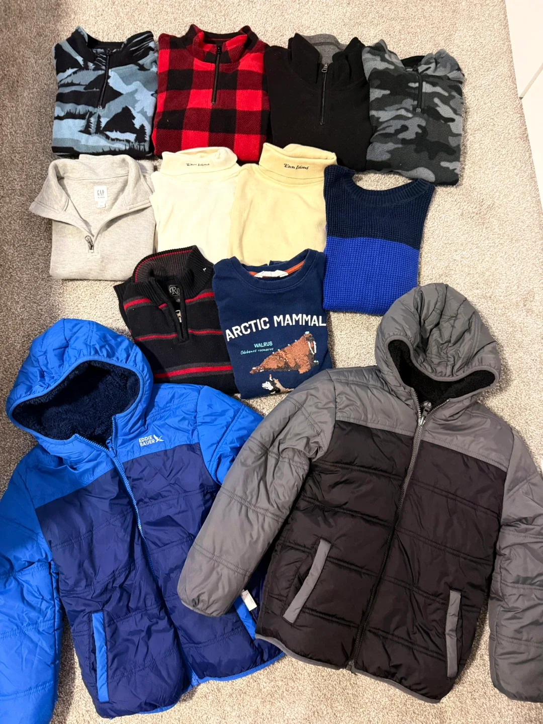 Boys Winter Clothing Bundle size 7-8