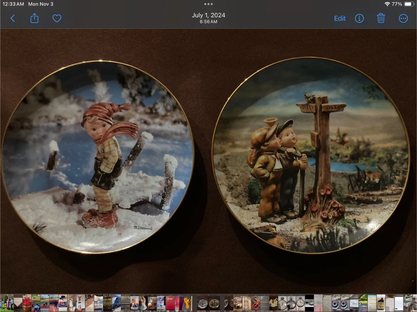 Hummel Decorative Plates Set image indicator(2)