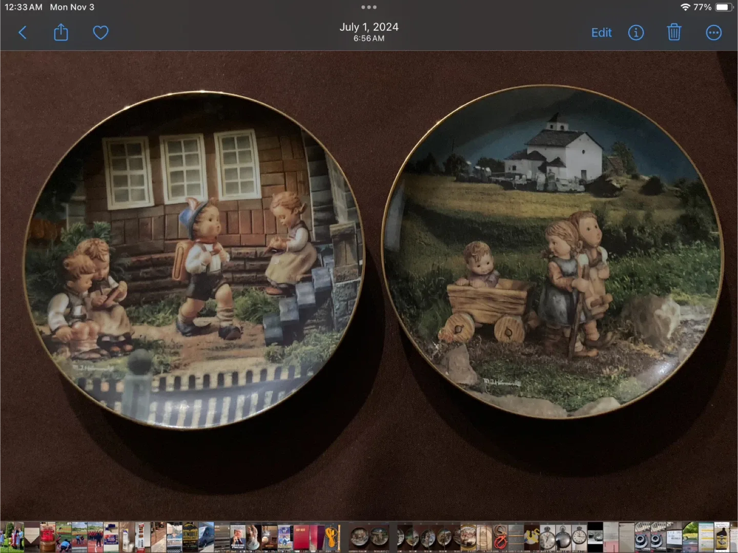 Hummel Decorative Plates Set image indicator(5)