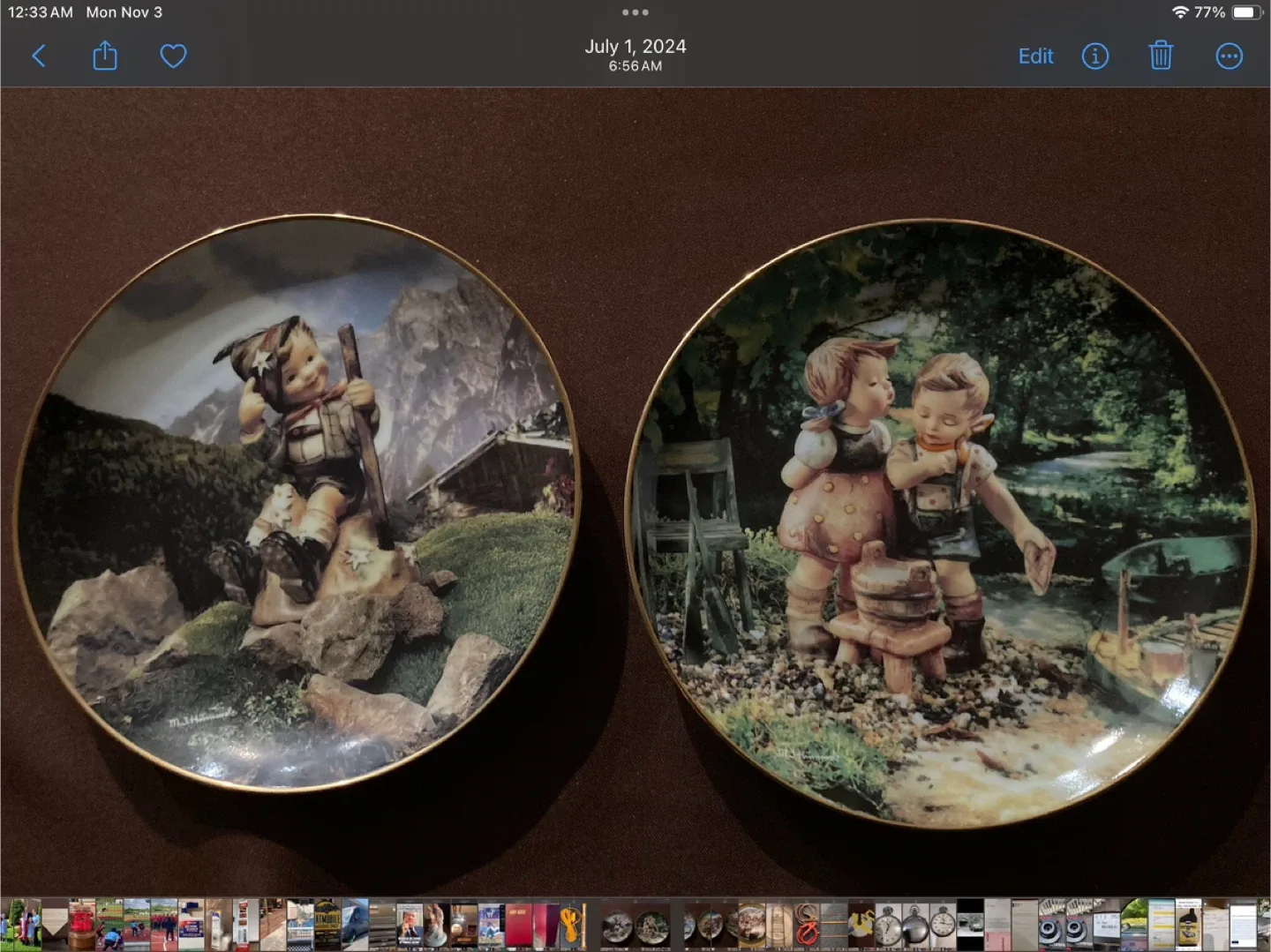 Hummel Decorative Plates Set image indicator(3)