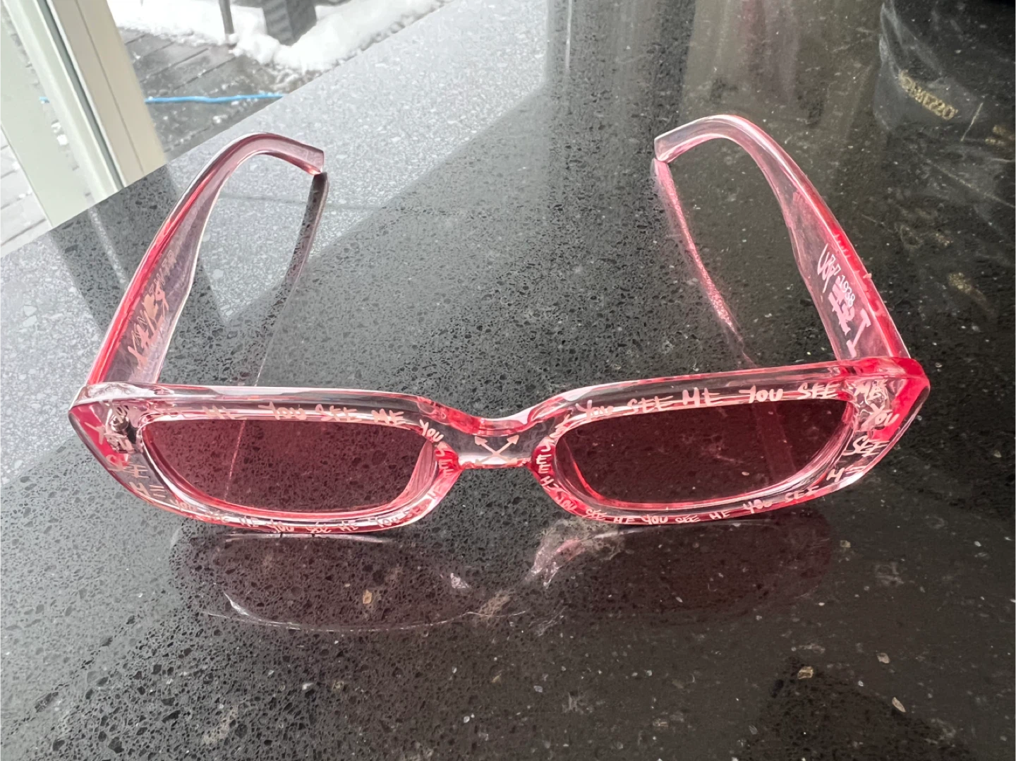KNTWTR XAIΞX Pink Sunglasses #cleanout - photo 2