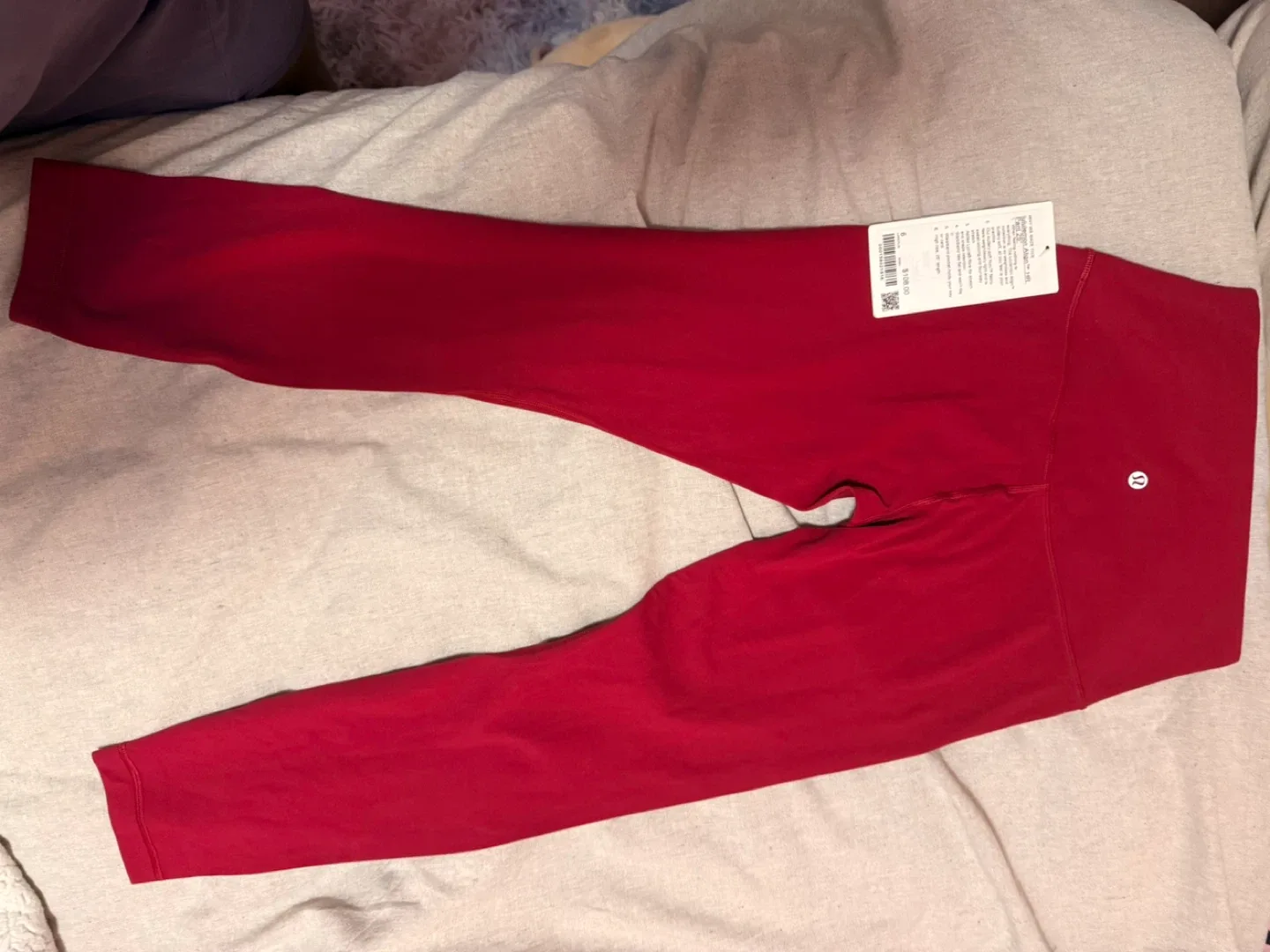 Lululemon Align HR Pant 25" Size 6 - Red image indicator(2)