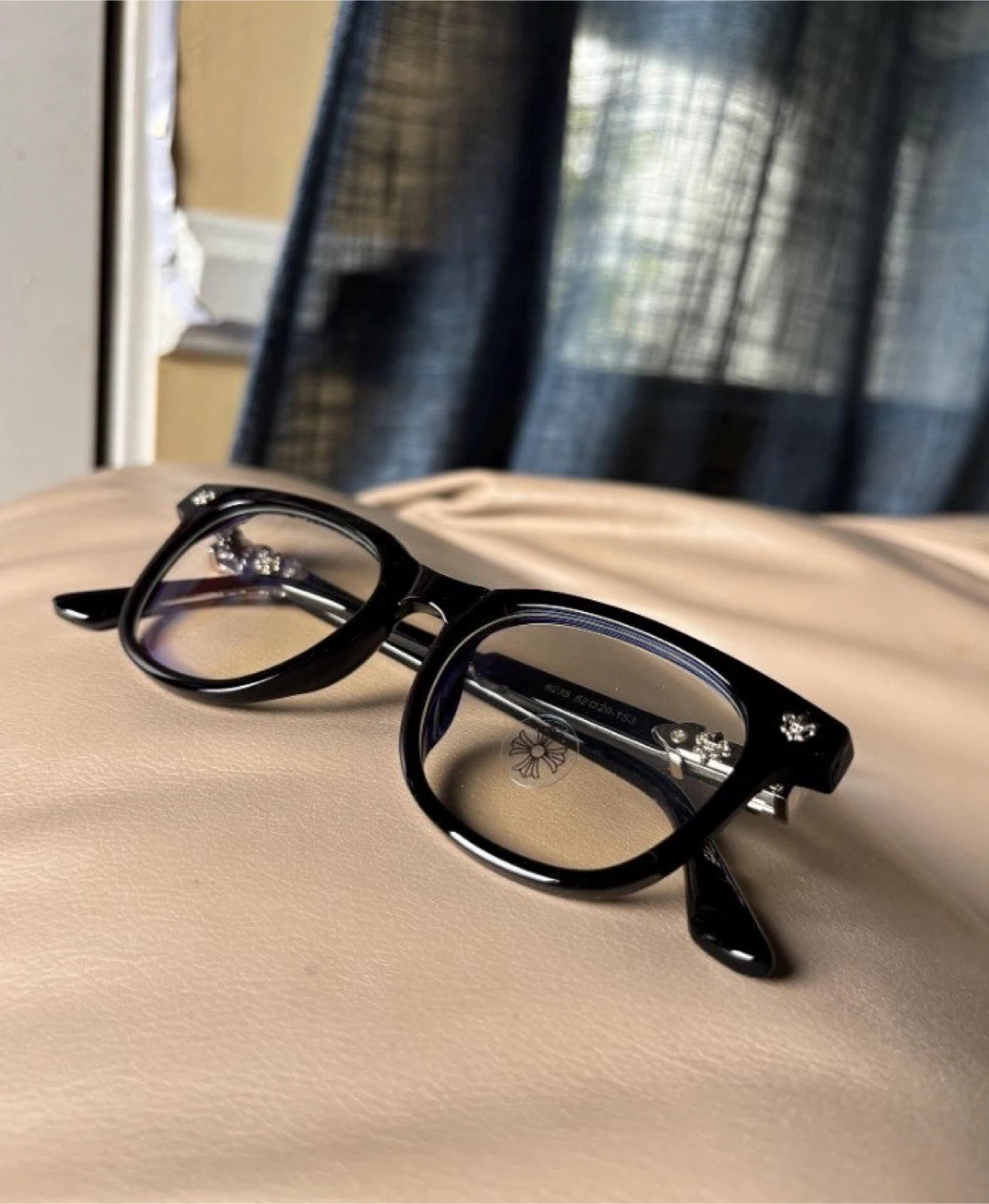 Chrome Hearts Black Eyeglasses