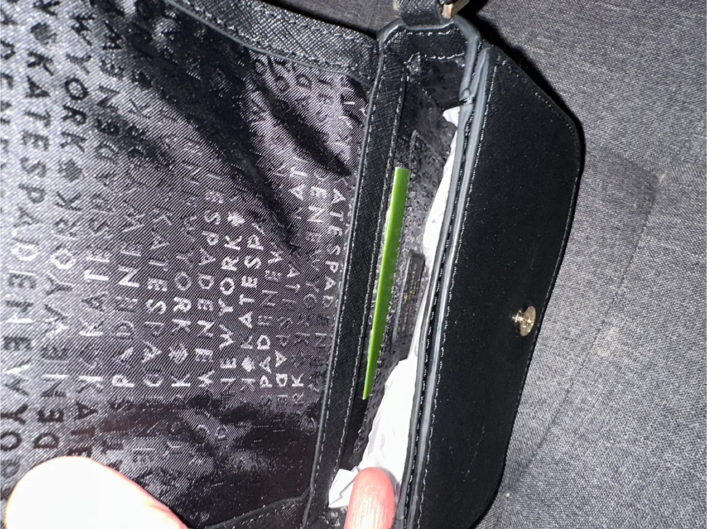 Kate Spade Plaid Crossbody Bag image indicator(4)