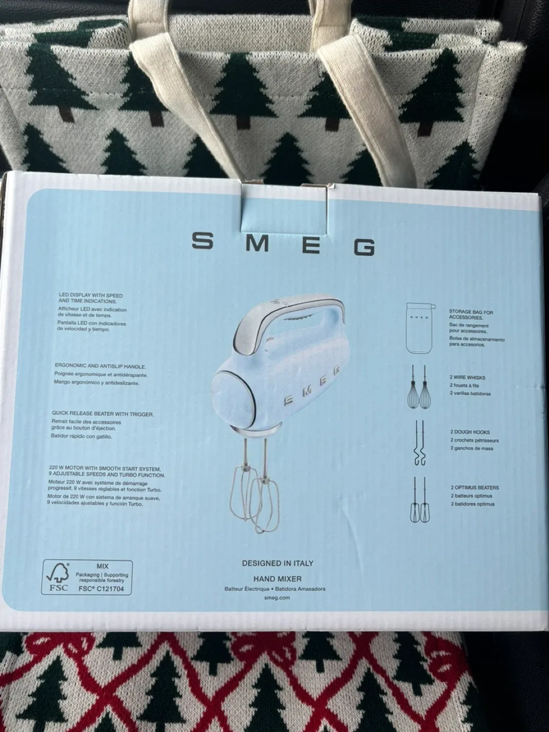 Smeg Hand Mixer - New in Box! image indicator(3)