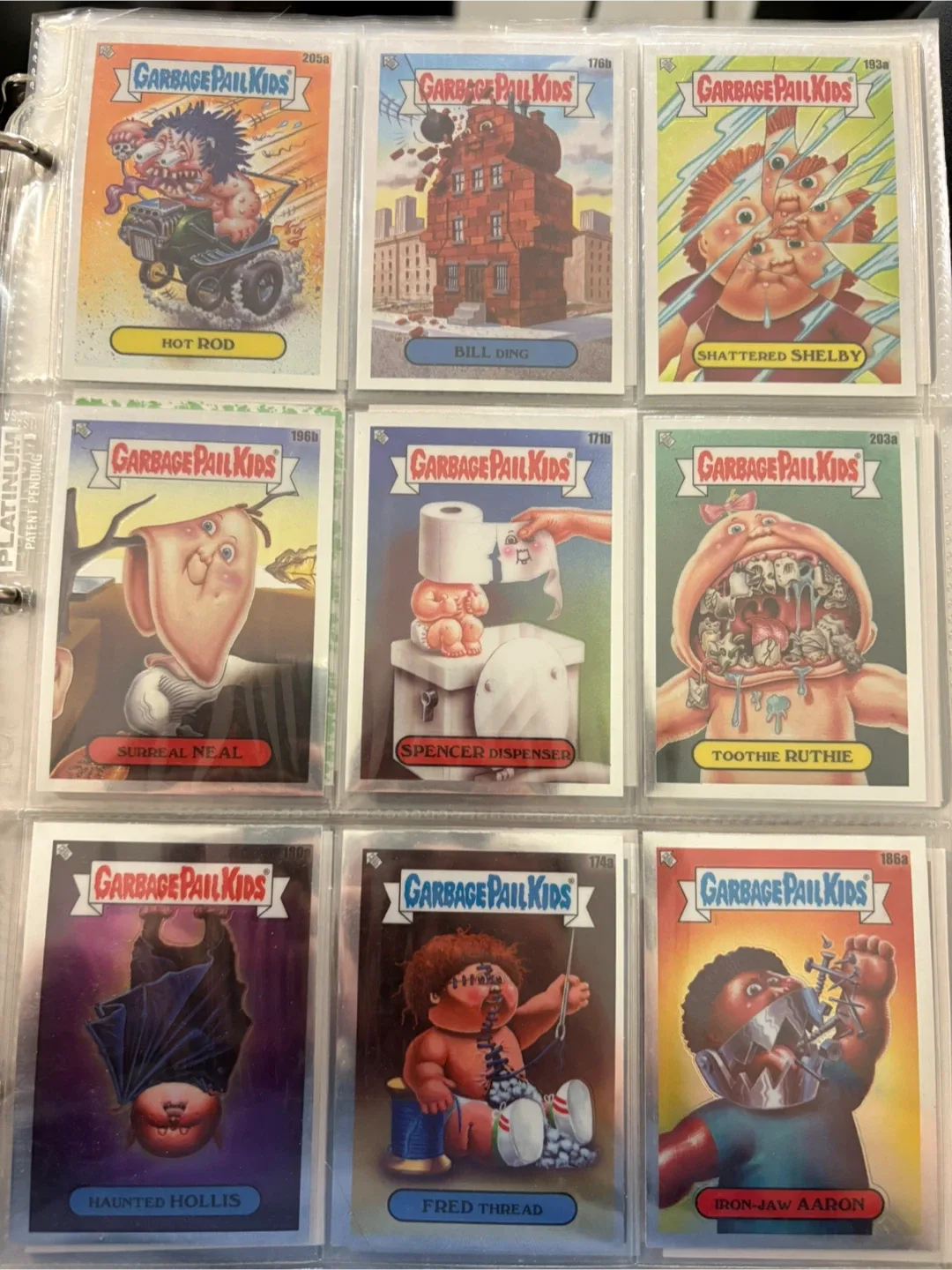 Garbage Pail Kids Trading Cards Collection