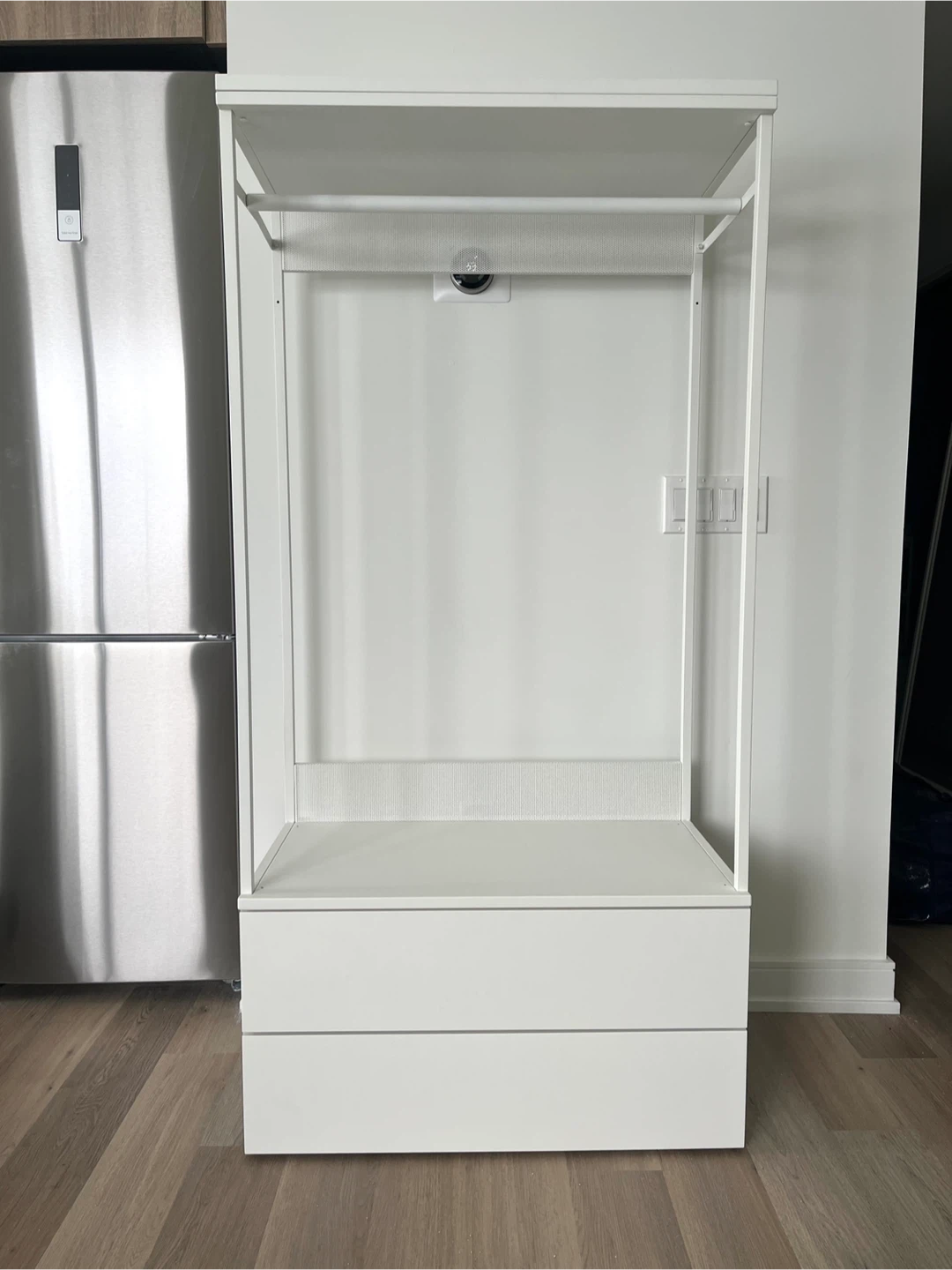 IKEA Clothing Rack With Drawers