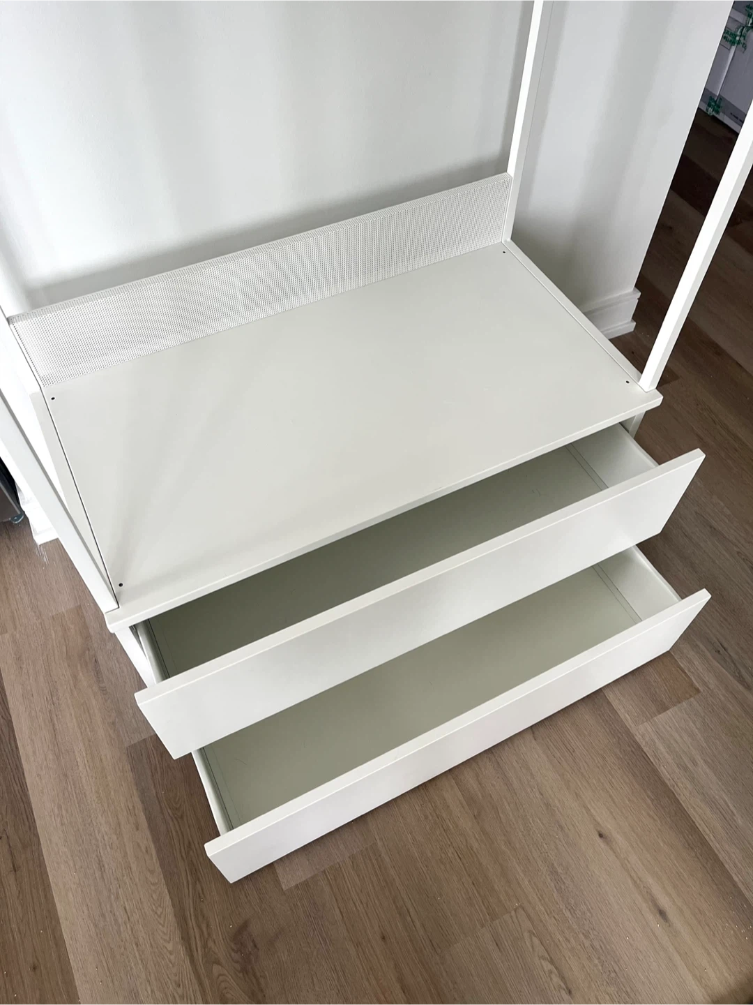 IKEA Clothing Rack With Drawers - photo 4
