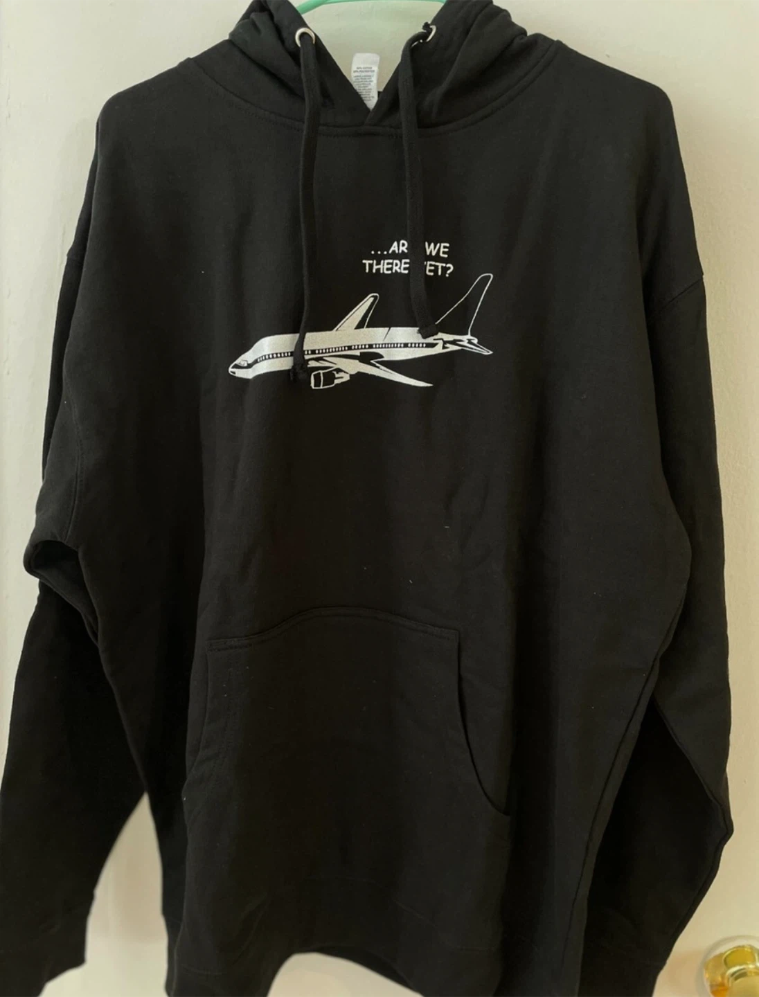 Black Hoodie - Airplane Design - photo 2