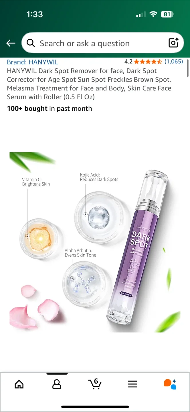 HANYWIL Dark Spot Remover Serum (0.5 Fl Oz)