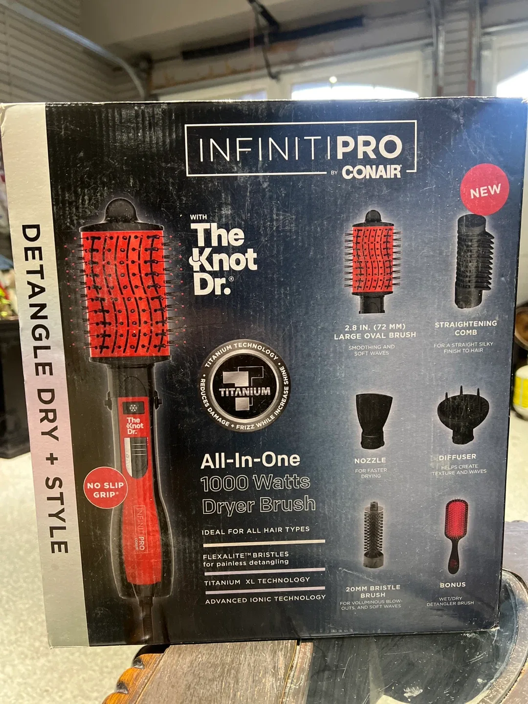 InfinitiPro The Knot Dr. Dryer Brush